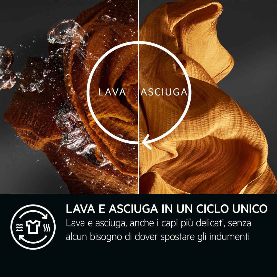 AEG LWR9C16BAY SERIE 9000 Lavasciuga 10/6KG Wifi 1600 Giri WIFI Classe A/B