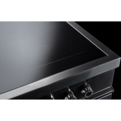 F.LLI BERTAZZONI MODERN P905I2M30NV Piano cottura a Induzione Elettrico Vetroceramica Nero cm. 90 x 52