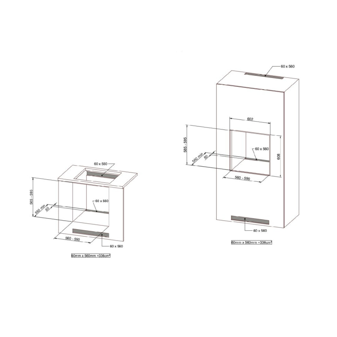 F.LLI BERTAZZONI PROFESSIONAL F605PROGKX Forno a Gas Ventilato Elettrico 76 Lt. cm. 60 x 60