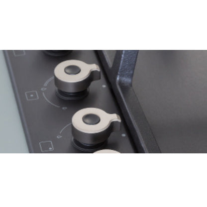 F.LLI BERTAZZONI PROFESSIONAL P905LPROX Piano Cottura Gas 5 Fuochi Inox Tripla Corona Laterale cm. 89 x 52,5
