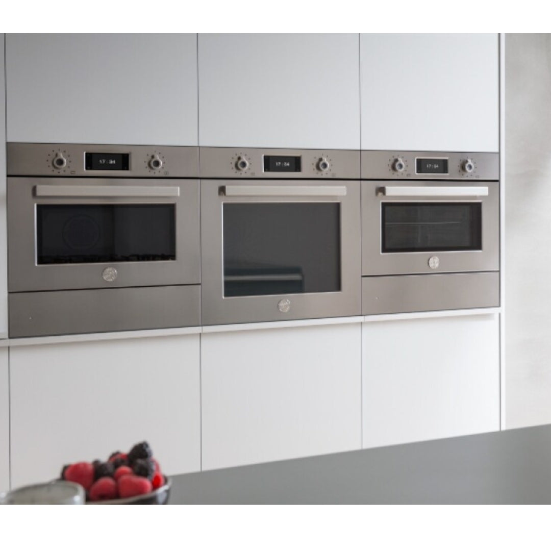 FLLI BERTAZZONI PROFESSIONAL F6011PROPLX Forno Incasso Elettrico Pirolitico 76 Lt. Manopole Metallo cm. 60 x 60