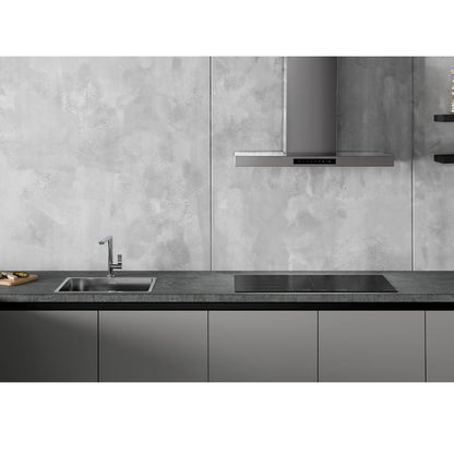 SMEG SIB2741D Piano Cottura a Induzione 4 Zone Bridge Booster Touch Control Vetroceramica Nero cm. 75 x 51