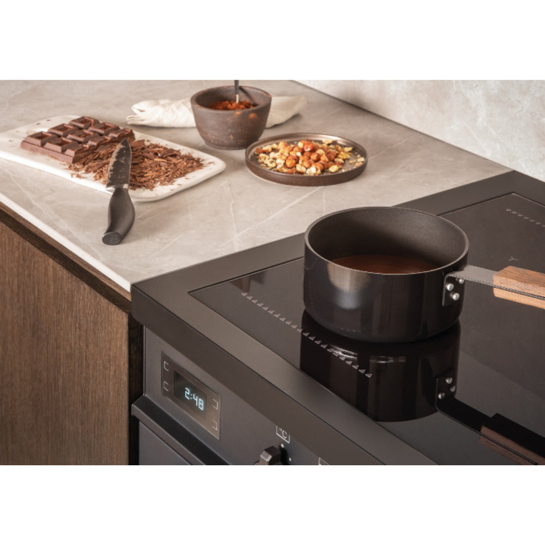 F.LLI BERTAZZONI MODERN P905I2M30NV Piano cottura a Induzione Elettrico Vetroceramica Nero cm. 90 x 52