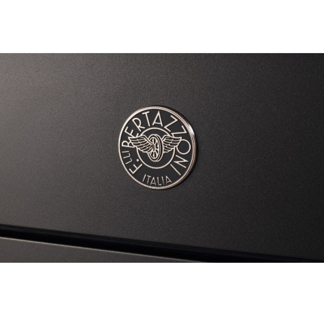 F.LLI BERTAZZONI HERITAGE F605HEREKNE Forno Elettrico Multifunzione 76 Lt. Nero Opaco cm. 60 x 60