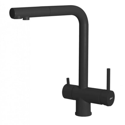 ELLECI TOURMALINE PURE PLUS MKKTOP86 Miscelatore Filtrante 3 Vie Nero Keratek