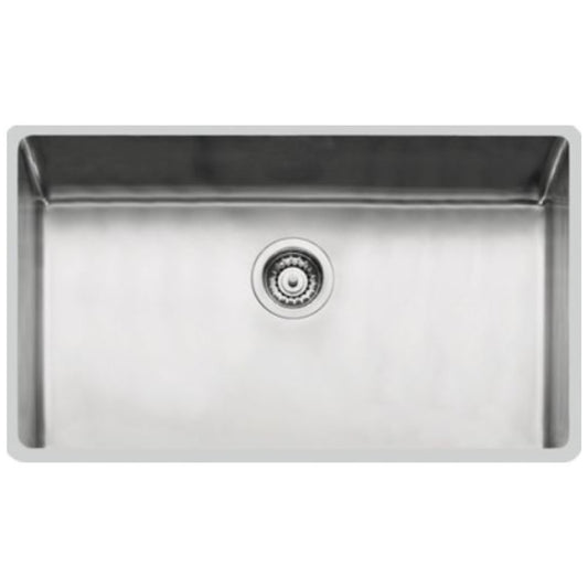 FOSTER KE 2157050 Lavello Cucina 1 Vasca Grande Incasso Filotop Acciaio Inox cm. 75 x 44