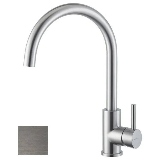 NEWFORM REAL 63421X.50.050 Miscelatore Cucina Acciaio Inox con Bocca Girevole