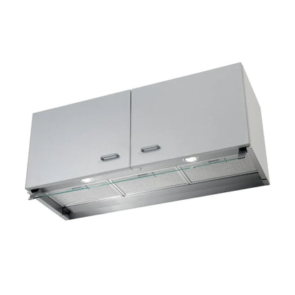 GALVAMET OPTIMA 120 0IOPT12A265L Cappa a Incasso Inox Motore 650 m3/h cm. 120 x 31 x 34