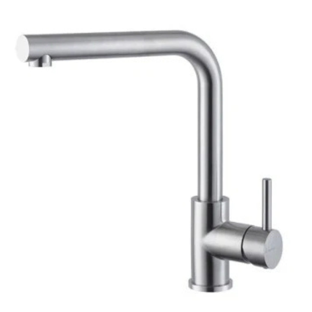 NEWFORM 4319/21.018Rubinetto Miscelatore Cucina Bocca "L" Girevole Cromato