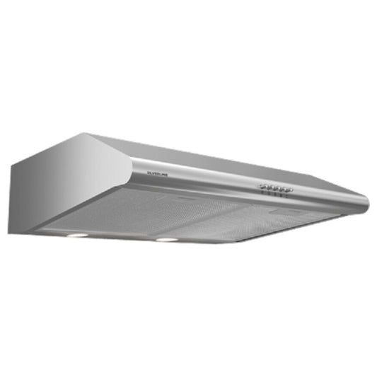 SILERLINE 1201.9.733.01 Cappa Aspirante a Incasso Sottopensile Inox cm. 90 x 50 x 15