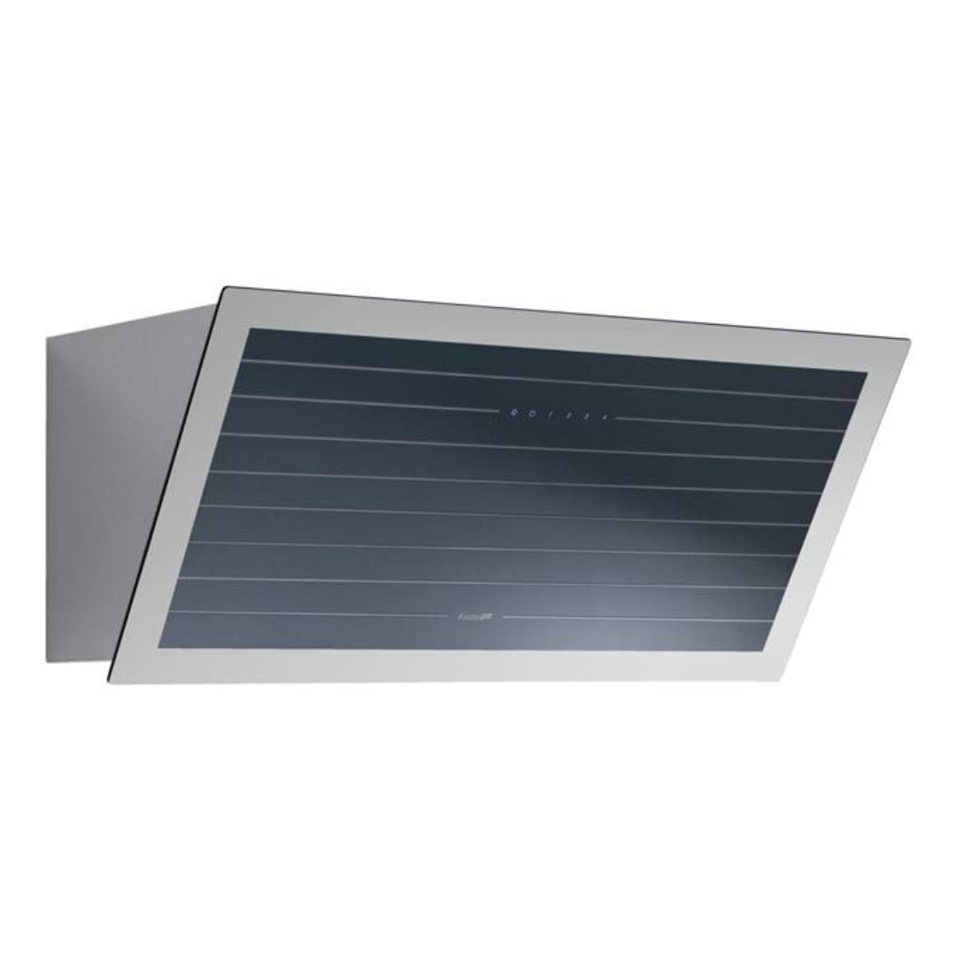 FOSTER STRIPE 2450090 Cappa a Parete Luci LED Classe A Inox e Vetro cm. 90 x 37