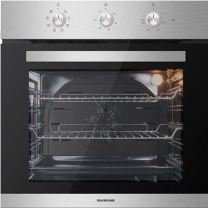 SILVERLINE 6503.6.733.06 Forno da Incasso Ventilato Elettrico 72 LT Classe A cm. 60 x 60