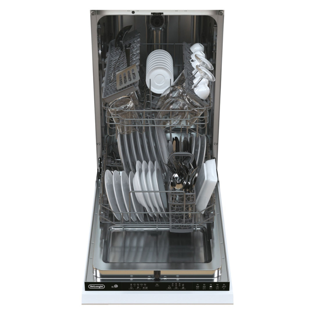 De'Longhi L45P52E QD Lavastoviglie Integrata 10 Coperti Classe E cm. 45 x 88