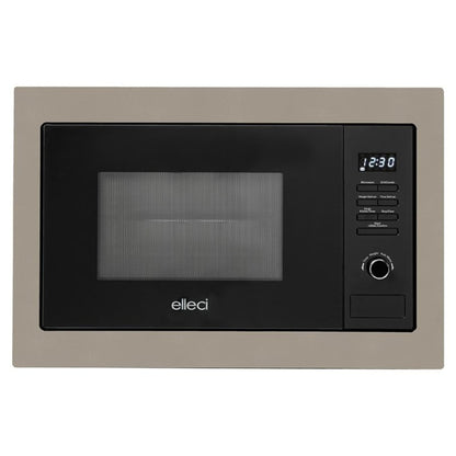 ELLECI PLANO MW FGSP28143WS Microonde da Incasso Grill Tortora 28 Lt 900 Watt cm. 60 x 40
