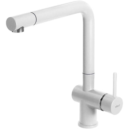 ELLECI STREAM PLUS MKKSTR96 Rubinetto Miscelatore Cucina Doccetta Estraibile Bianco
