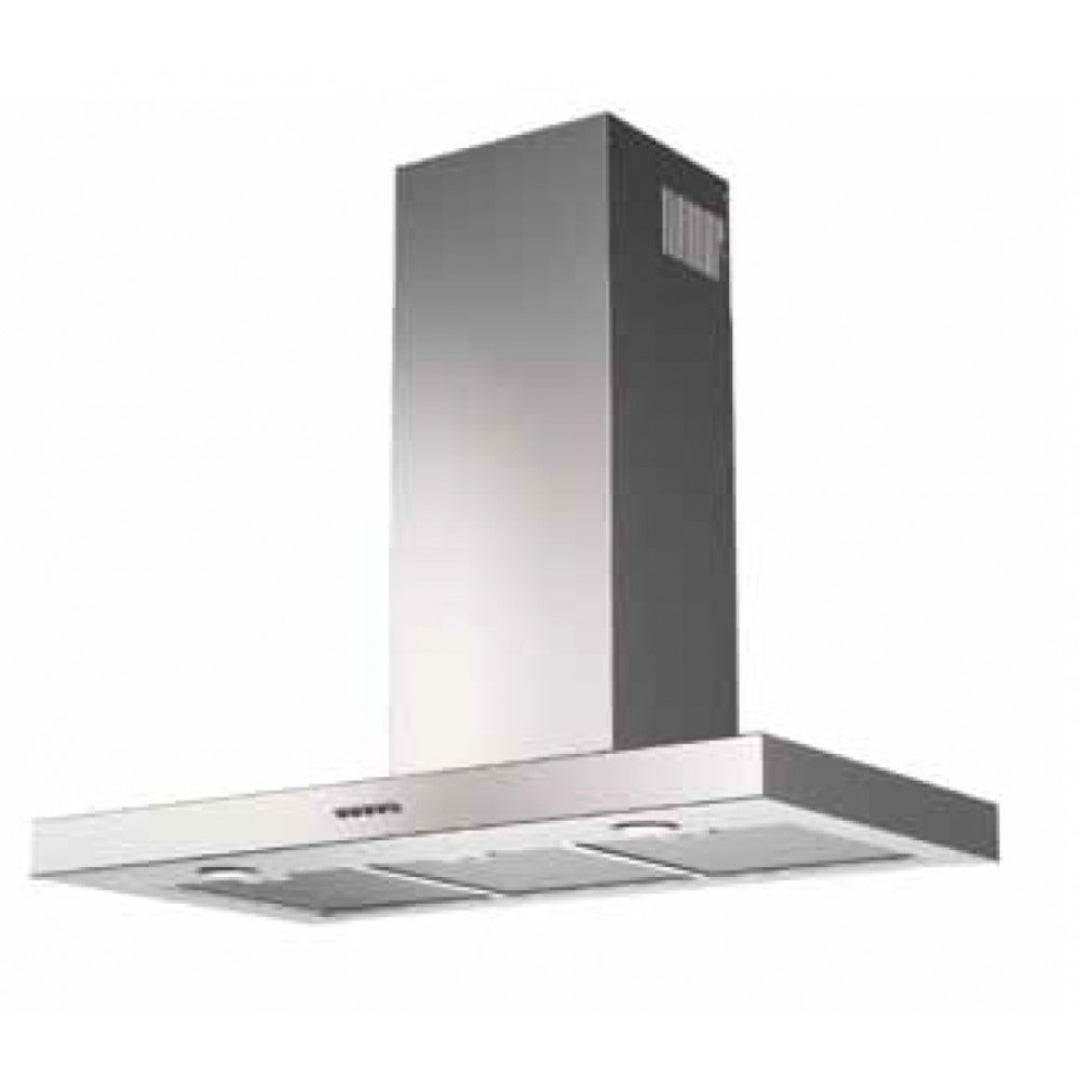 TECNOWIND LEVEL MID 90 K326I0044 Cappa Parete Acciaio Inox Classe D 3 Velocità cm. 90x48x110