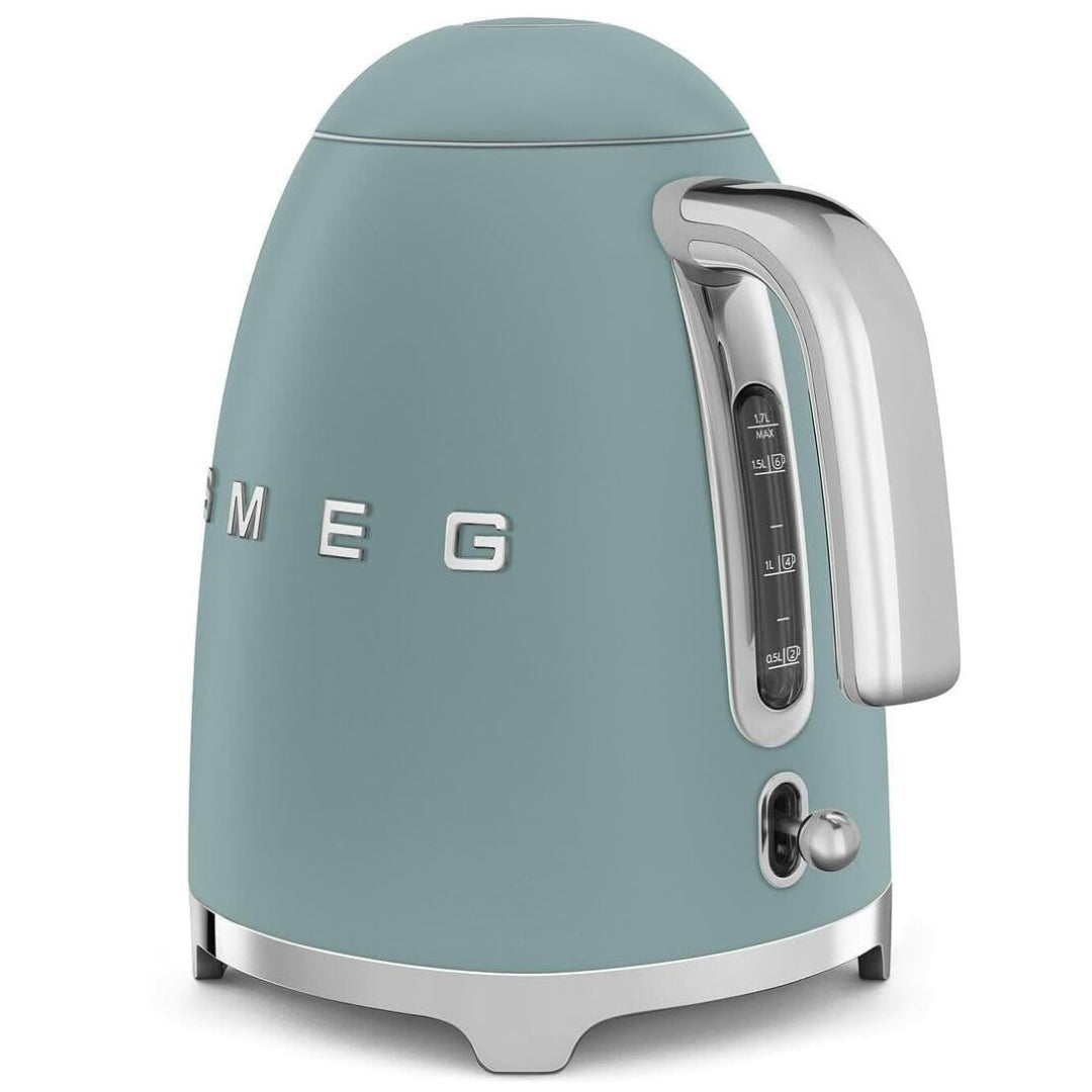 SMEG SELECTION KLF03EGMEU 50's Bollitore Elettrico 50's Style 1,7 l. Verde Smeraldo Opaco