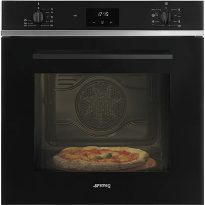 SMEG SELEZIONE SF6400PZB Forno da Incasso Elettrico 8 Funzioni Nero Classe A 65 Lt cm. 60 x 60