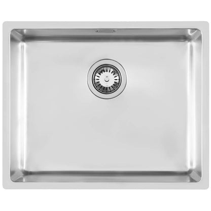 FOSTER KE 2155050 Lavello Cucina 1 Vasca Incasso Filotop Inox Spazzolato cm. 54 x 44