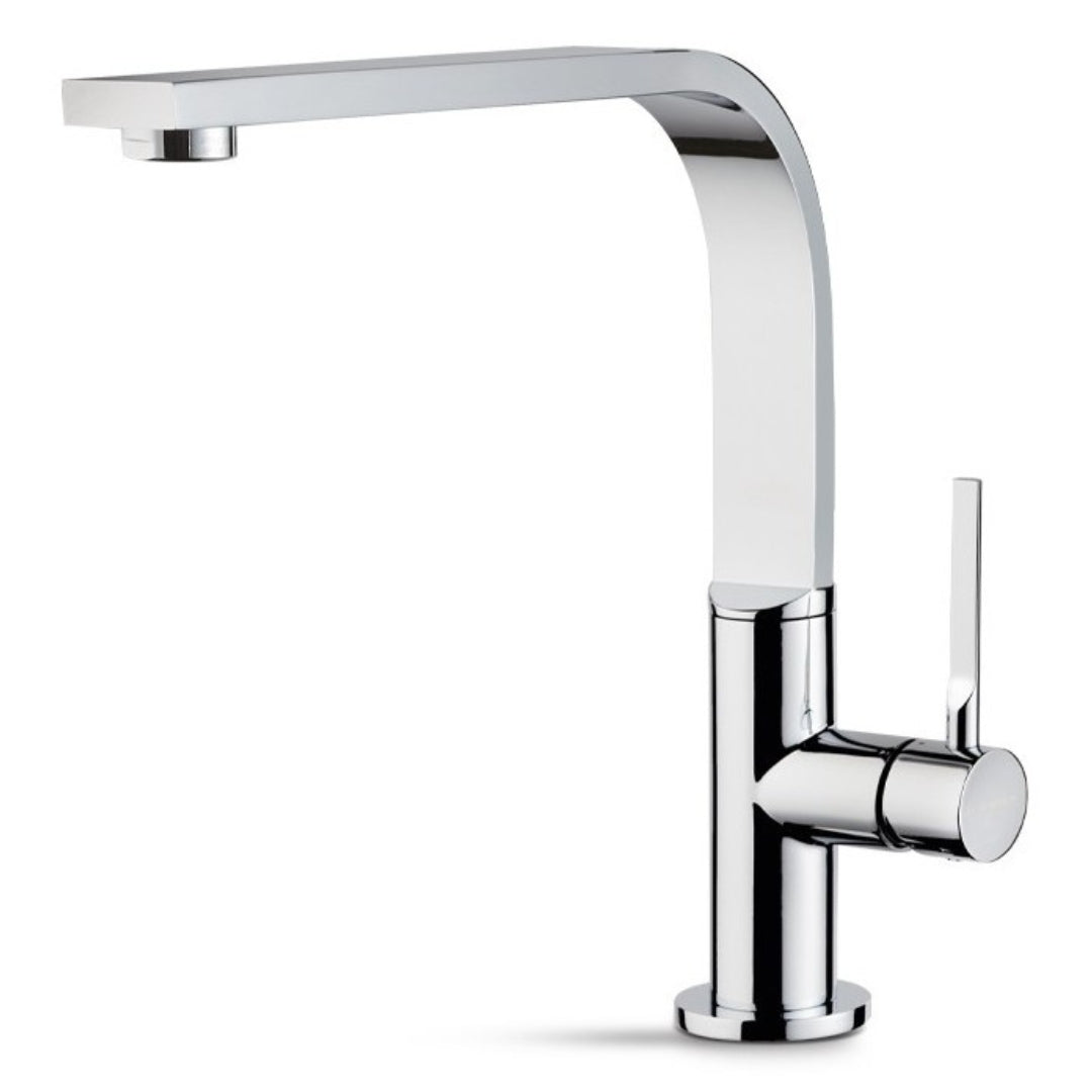 NEWFORM MAKI 71823.21.018 Miscelatore Lavello Monocomando Bocca Girevole Cromo