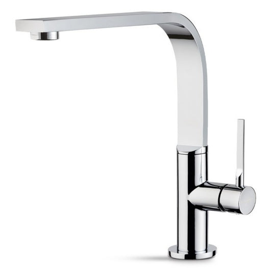 NEWFORM MAKI 71823.21.018 Miscelatore Lavello Monocomando Bocca Girevole Cromo
