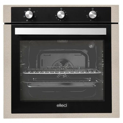 ELLECI PLANO FGSP60251NS Forno Elettrico Incasso Avena 78 Lt Classe A cm. 60 x 60