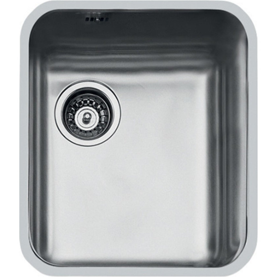 FOSTER 1117862 S3000 Lavello 1 Vasca Sottotop Acciaio Inox Spazzolato mm. 381 x 441