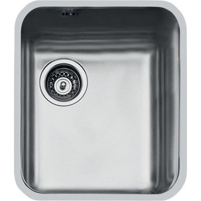 FOSTER 1117862 S3000 Lavello 1 Vasca Sottotop Acciaio Inox Spazzolato mm. 381 x 441