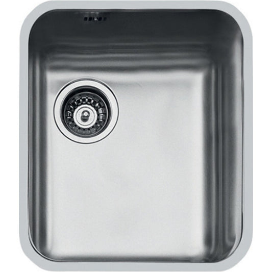 FOSTER 1117862 S3000 Lavello 1 Vasca Sottotop Acciaio Inox Spazzolato mm. 381 x 441