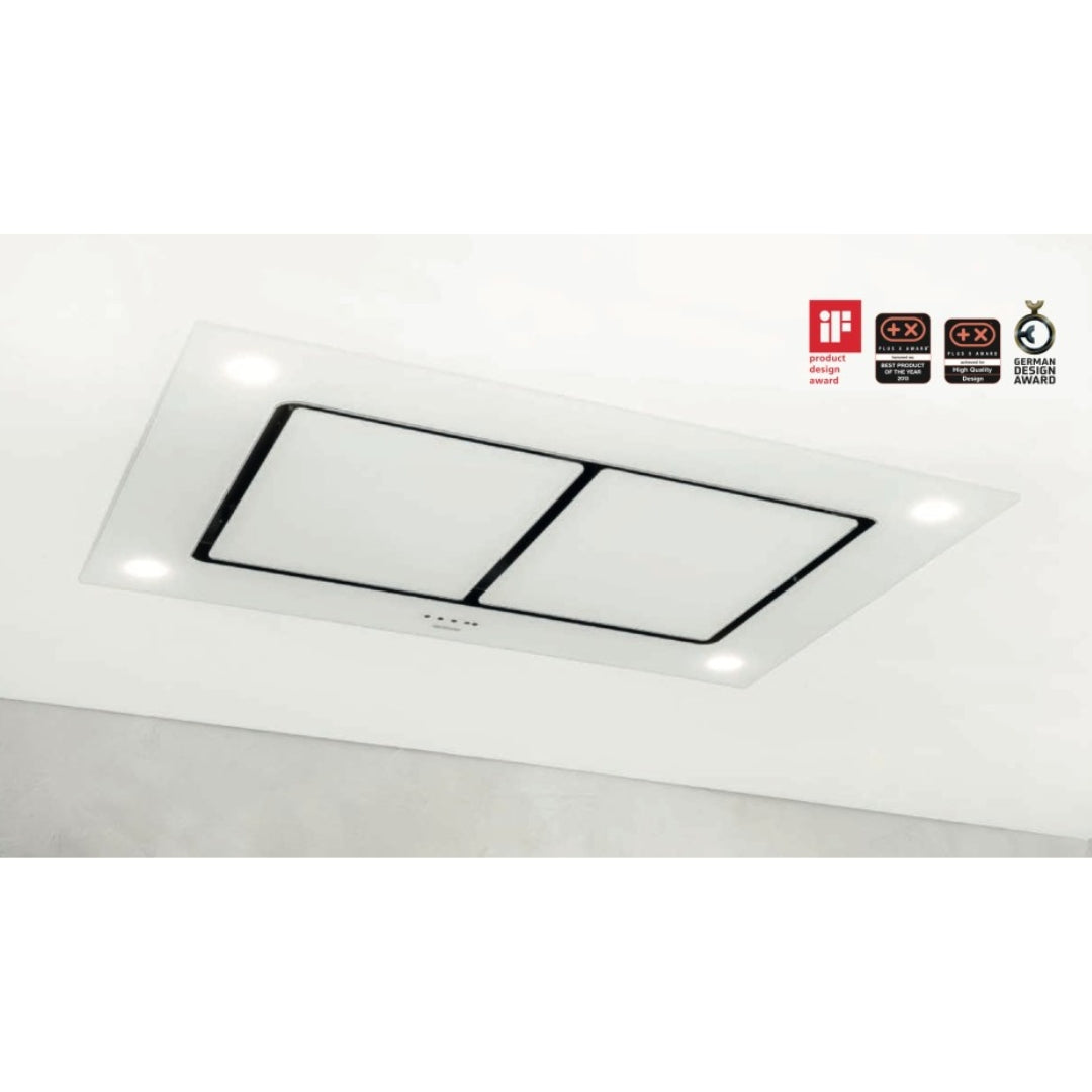 SILVERLINE 4226.1.733.01 Cappa Aspirante Soffitto 4 Velocità 773 m³/h Luci LED cm. 100 x 70