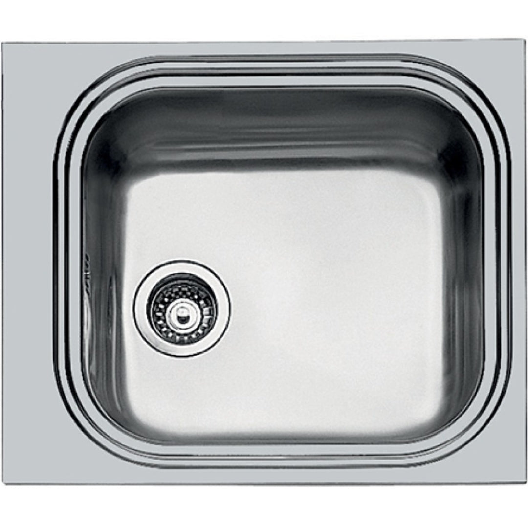 FOSTER BIG BOWL 1511001 Lavello Cucina Incasso Sopratop 1 Vasca Inox Spazzolato cm. 59 x 50                               cm