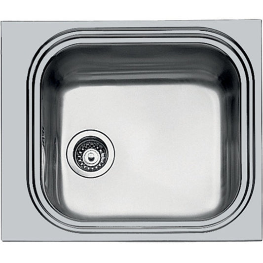 FOSTER BIG BOWL 1511001 Lavello Cucina Incasso Sopratop 1 Vasca Inox Spazzolato cm. 59 x 50                               cm