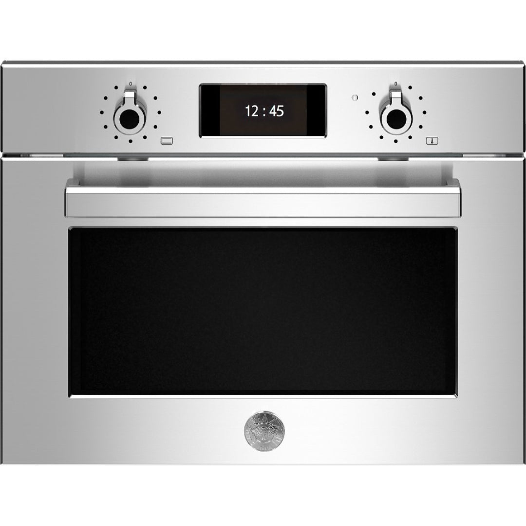 F.LLI BERTAZZONI F457PROMWTX Forno Microonde 38 Lt. 5 Livelli Potenza Inox cm. 60 x 55