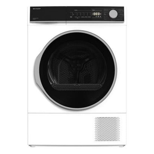SHARP KD-NHB0S7GW21 Asciugatrice a Pompa di calore 8 kg Bianca Classe A++ 15 Programmi mm. 845 x 596 x 609