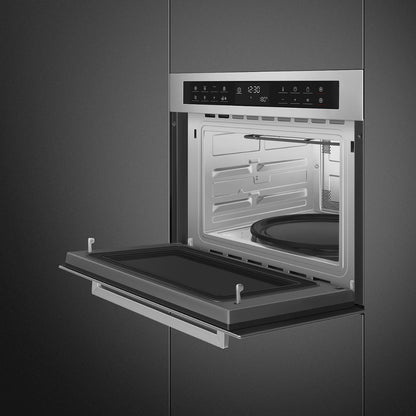 SMEG SELEZIONE SF4400MCX1 Forno Elettrico Incasso Ventilato 6 Funzioni Antimpronta 44 Lt. cm. 60 x 45