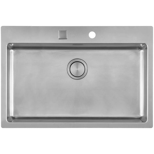 Foster KE Vintage 2266080 Lavello Inox 1 Vasca cm. 77 x 52