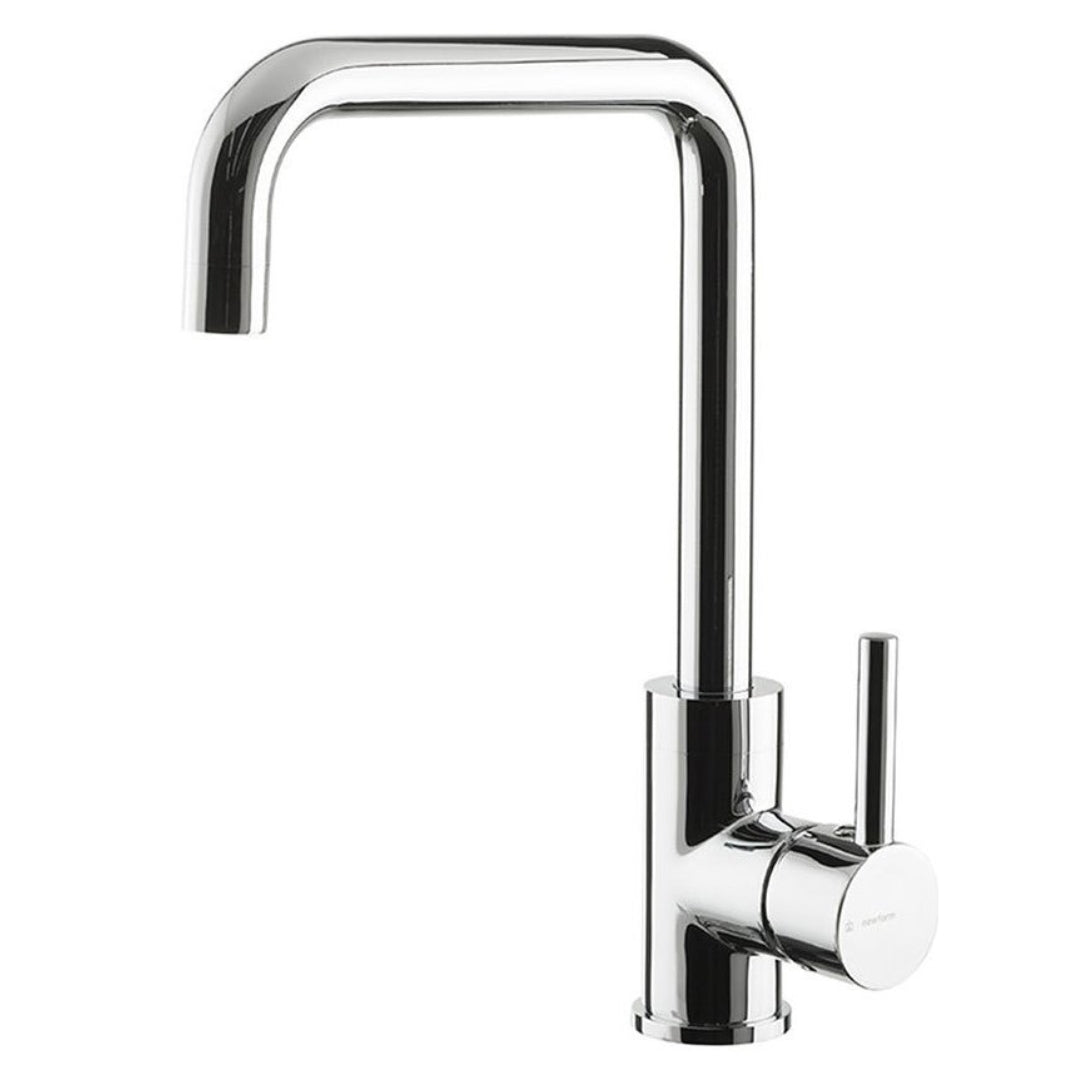 NEWFORM 63420/21.018 Rubinetto Miscelatore Girevole Cromato Canna Alta Moderno
