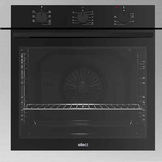 ELLECI PLANO FIAP602INNS Forno Elettrico Ventilato da Incasso Inox 73 lt. Gril cm. 60 x 60
