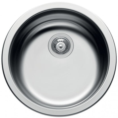 ELLECI SKY ROUND 435 LIKROUSAC Lavello Cucina 1 Vasca Tondo Inox Diam. cm. 43,5