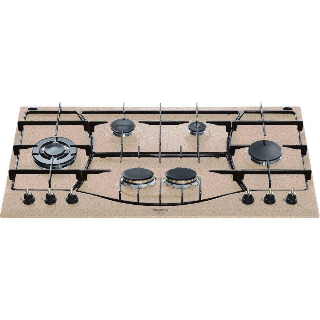 HOTPOINT PHN960MSTAVR Piano Cottura a Gas 6 Fuochi Avena cm. 87 x 51