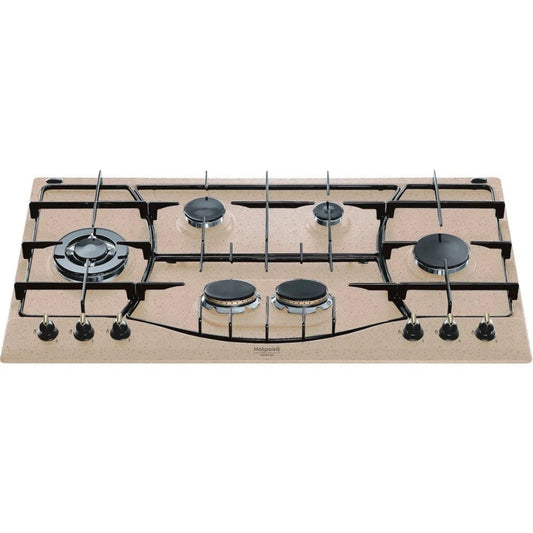 HOTPOINT PHN960MSTAVR Piano Cottura a Gas 6 Fuochi Avena cm. 87 x 51
