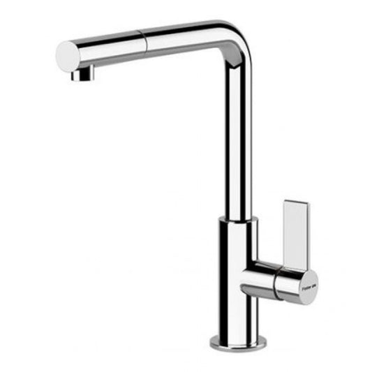 FOSTER OMEGA PLUS 8497020 Miscelatore Cucina Cromato Canna Girevole Bocca Estraibile