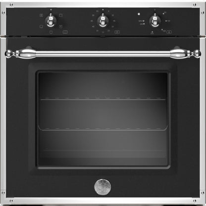 F.LLI BERTAZZONI HERITAGE F605HEREKNE Forno Elettrico Multifunzione 76 Lt. Nero Opaco cm. 60 x 60