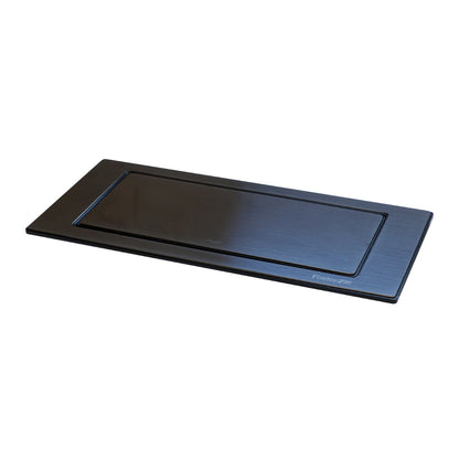 FOSTER 8000116 Portaprese Slot Push Incasso Piani di lavoro Gun Metal Reverse