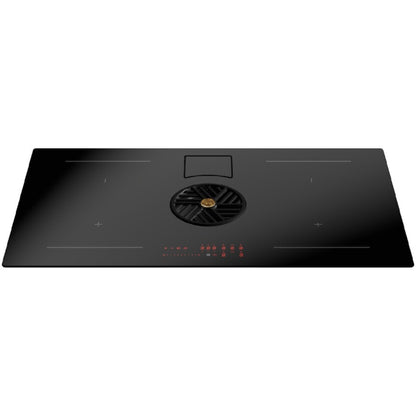 F.LLI BERTAZZONI P804ICH2M30NC Piano Cottura Induzione con Cappa Integrata 4 Zone Nero cm. 83 x 52