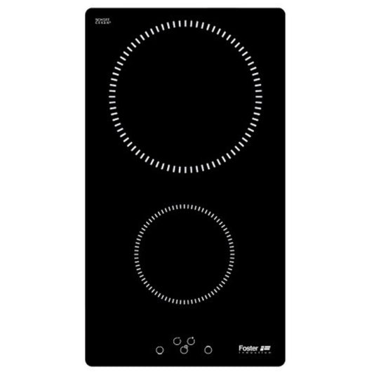 FOSTER S1000 7322300 Piano Cottura Induzione 2 Zone Vetroceramica Nero cm. 51 x 29