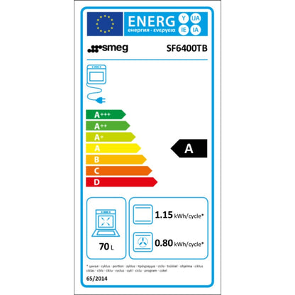 SMEG SELEZIONE SF6400TB Forno Elettrico Multifunzione 70 Lt. Classe A cm. 60 x 60