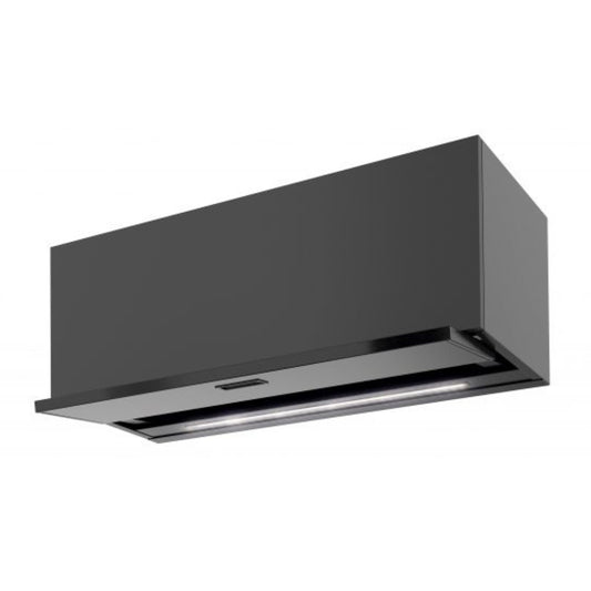 GALVAMET 0ISLV090FG75LWL SLIVER 90/A Cappa ad Incasso 450 m3/h Anticondensa Filtrante Tecnologia Plasma Antracite cm. 86