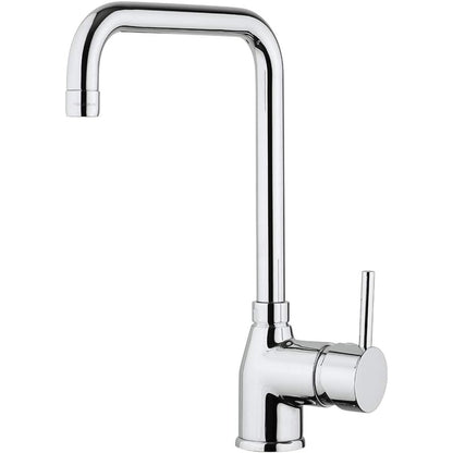 PAINI DELO 78CR572DB90PA Rubinetto Miscelatore Cucina Girevole Canna a "U" Cromo