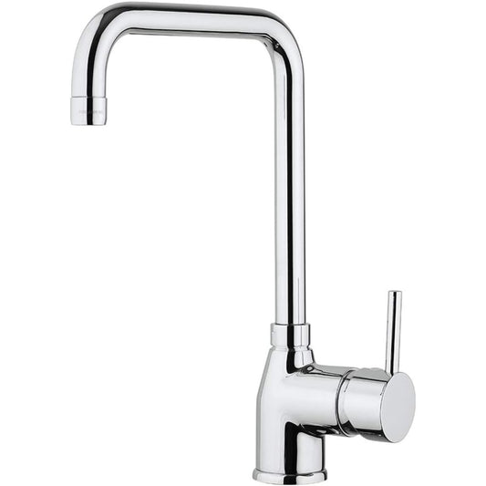 PAINI DELO 78CR572DB90PA Rubinetto Miscelatore Cucina Girevole Canna a "U" Cromo